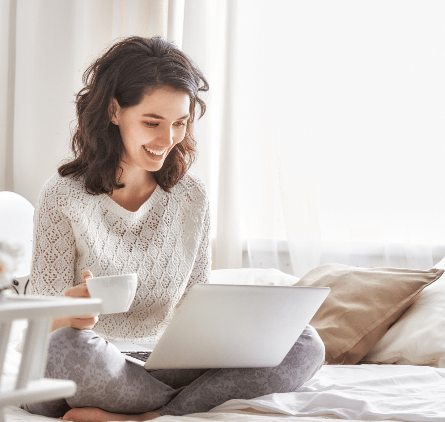 woman on laptop